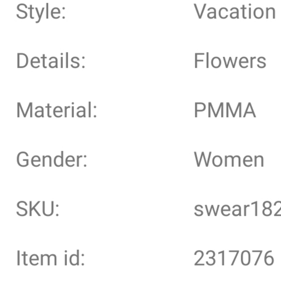 Metallic Blue Petal Flower Earrings - Picture 7 of 8